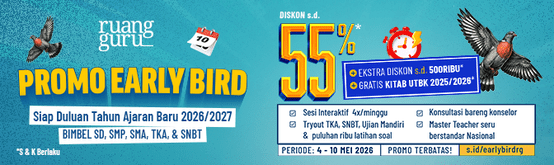 Promo Early Bird Tahun Ajaran Baru 2026/2027 