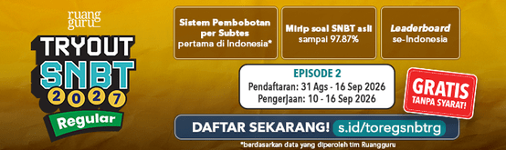TRYOUT UTBK-SNBT REGULER EPS 2
