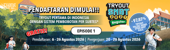 Tryout UTBK-SNBT Regular Eps. 1