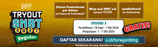 Tryout UTBK-SNBT Regular Eps. 3