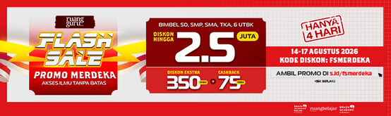 FLASH SALE PROMO MERDEKA 2026