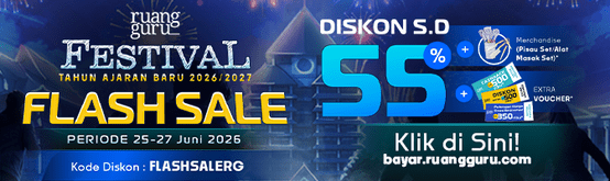 Flash sale Festival tahun ajaran baru 
