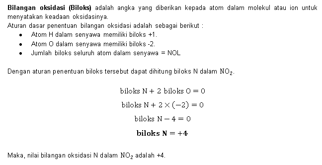 Tentukan Bilangan Oksidasi Unsur Yang Dicetak Teba...