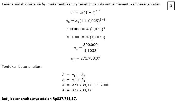 Suatu Modal Dipinjamkan Dengan Suku Bunga 2,5%per ...