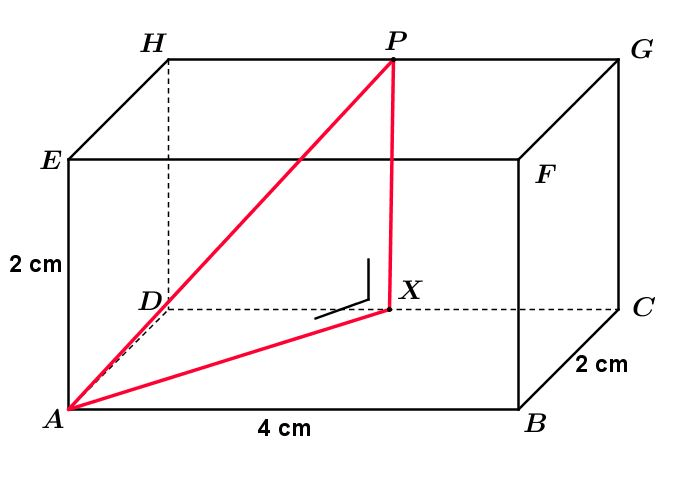 Balok ABCD.EFGH mempunyai panjang rusuk AB=4 cm,BC...