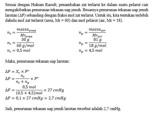 Jika Tekanan Uap Jenuh Air Pada Suhu 29°c Adalah 2 8531