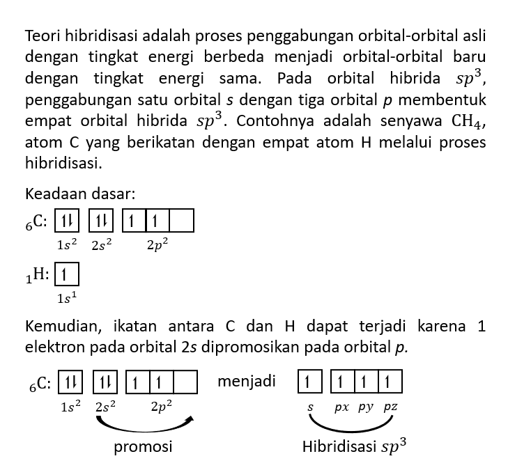 Senyawa Berikut Ini Yang Memiliki Konfigurasi Hibr...