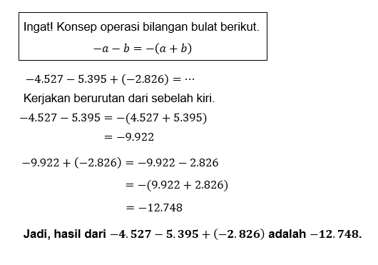 Isilah Titik-titik Berikut Dengan Benar. −4.527−5....