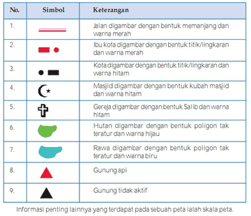 Warna hijau pada peta menunjukkan apa