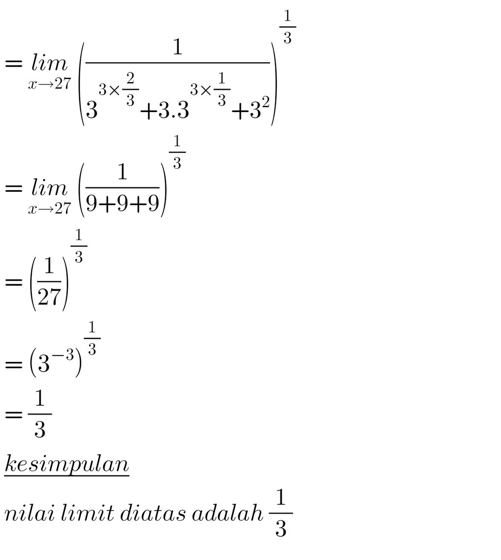 nilai-lim-x-menuju-27-akar-x-3-3-x-27-1-3