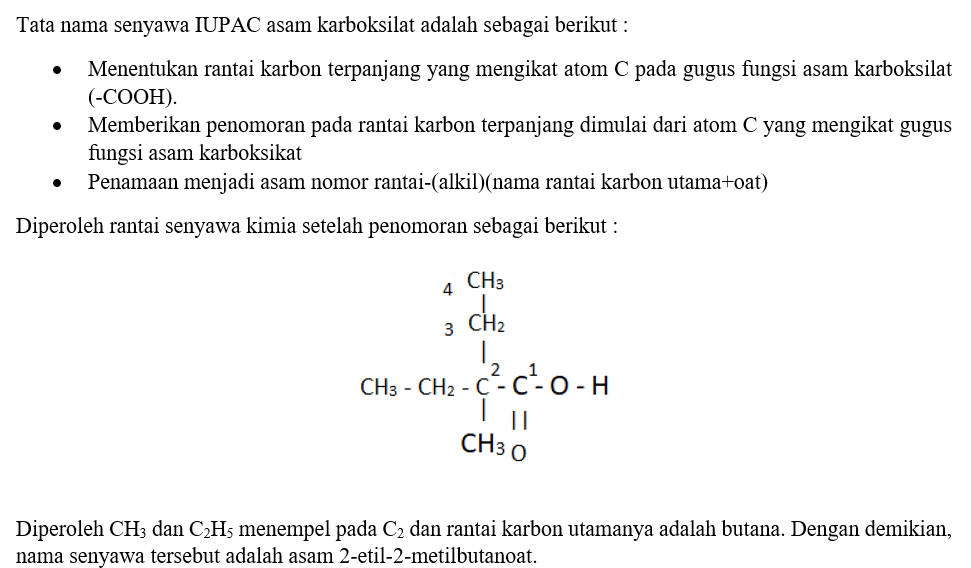 Berilah Nama Senyawa Berikut....