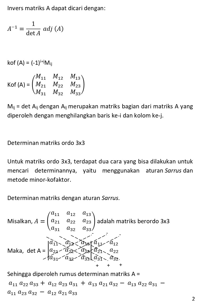 diketahui a 3 5 1 2