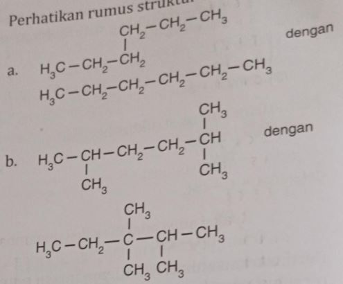 Perhatikan Rumus Struktur Berikut! Menurut Anda,