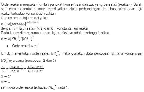 Data Hasil Percobaan Pengukuran Laju Reaksi Sebaga...