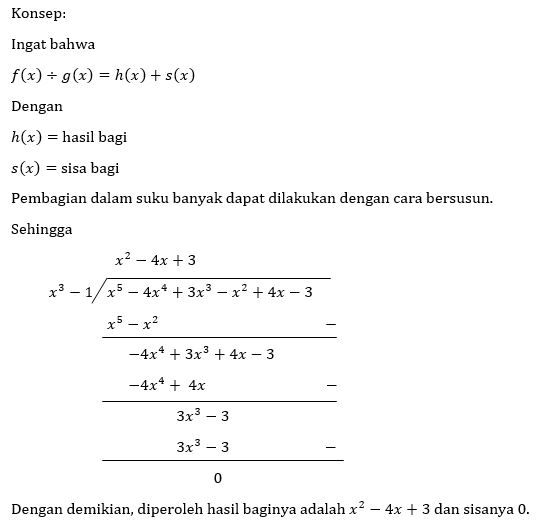 Perhatikan Dengan Cermat Beberapa Pembagian Polino...