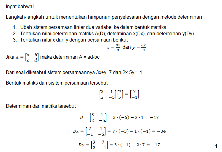 Tentukan Hp Dari Sistem Persamaan Berikut Dengan M