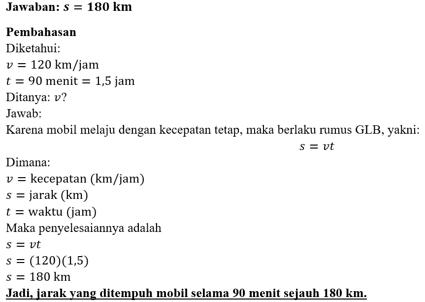 Sebuah Mobil Melaju Di Jalan Tol Dengan Kecepatan