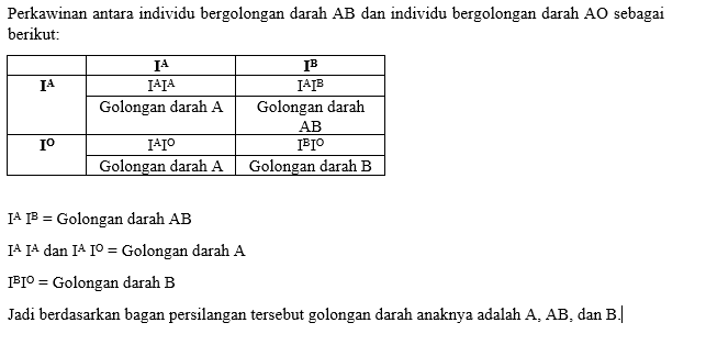 Seorang Wanita Bergolongan Darah A Menikah Dengan ...