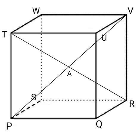 Diketahui Kubus PQRS.TUVW Dengan Panjang Rusuk 5 C...