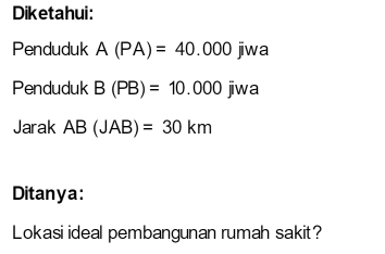 Jumlah Penduduk Kota A= 40.000 Jiwa Dan Kota B = 1...