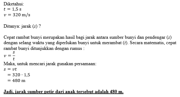 Saat Cuaca Mendung Seorang Anak Mendengar Bunyi Gu...