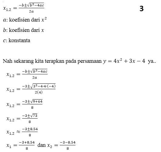 Gambarlah Grafik Fungsi Kuadrak Dengan Persamaan Y...