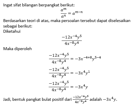 Sederhanakan Bentuk-bentuk Berikut Dan Nyatakan Da...