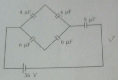Perhatikan gambar rangkaian kapasitor di bawah ini...