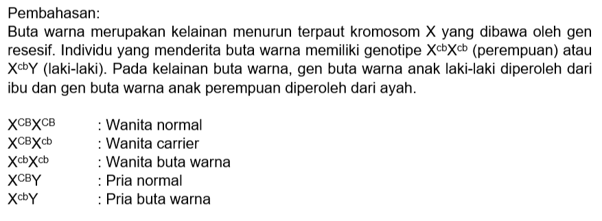 Perhatikan Peta Silsilah Keluarga Berikut Berdasa...