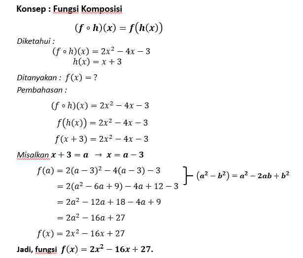 Diketahui f O H x 2x2 4x 3 Dan H x X diketahui-f-o-h-x-2x2-4x-3-dan-h-x-x