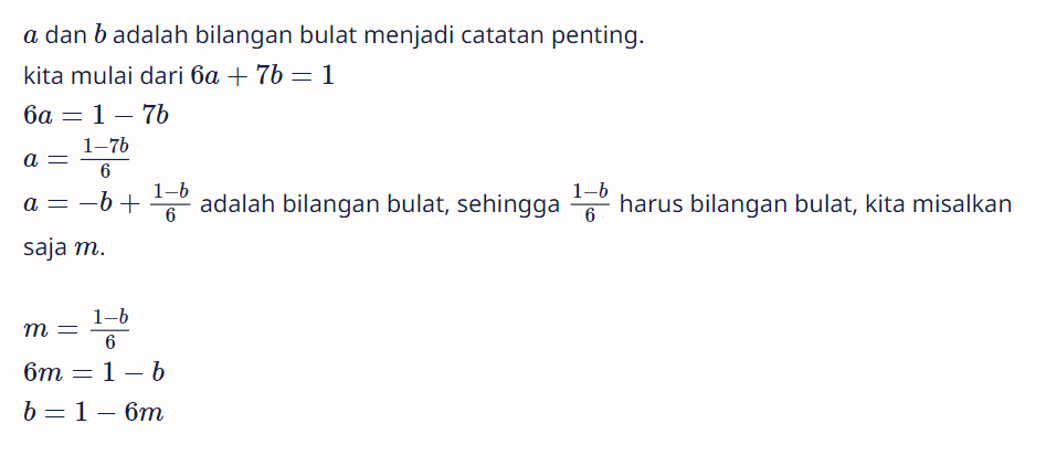 Bila A Dan B Keduanya Bilangan Bulat, A Merupakan ...