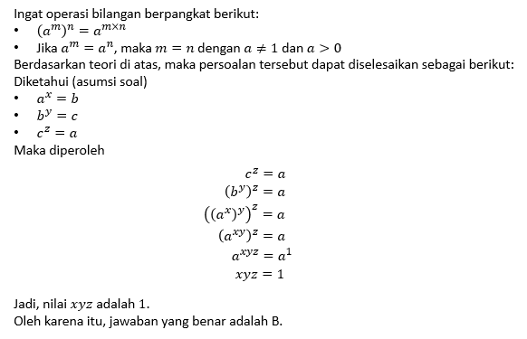 Diketahui A, B, And C Tidak Sama Dengan 0 Atau 1.