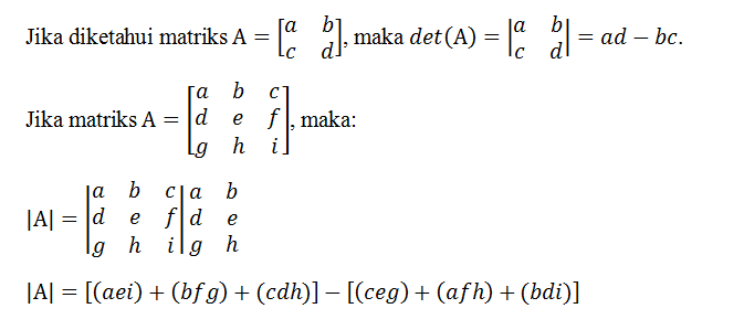 Diketahui Matriks: A=((1 2 3) (2 8 7) (1 5 6)) Ten...