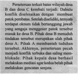 Perhatikan Contoh Kasus Berikut! Berdasarkan Ilust...