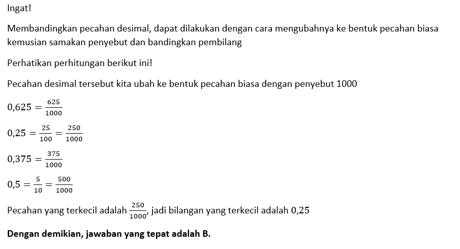 Manakah Diantara Bilangan Berikut Yang Merupakan B...