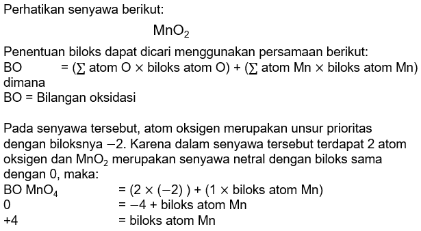 Jelaskan Tentang Cara Menentukan Bilangan Oksidasi...