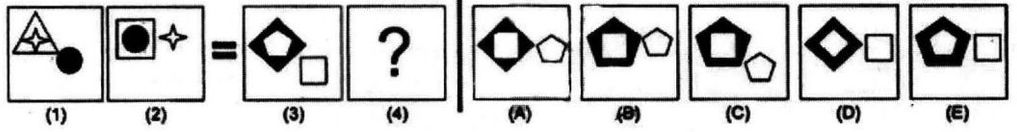 Pilihlah Gambar (A), (B), (C), (D), Atau (E) Sebag...