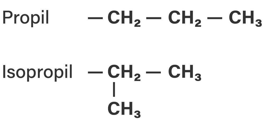 Apa Bedanya Propil Dan Isopropil 