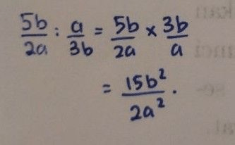 5b/2a:a/3b=...