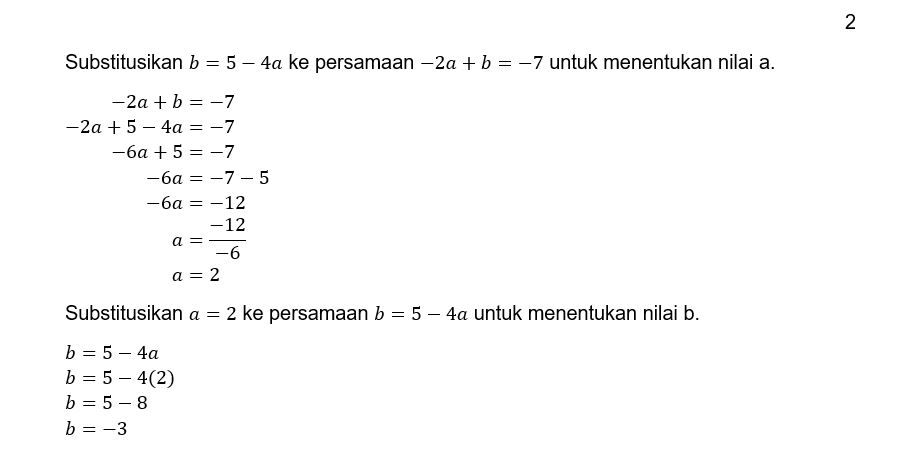 Fungsi F Ditentukan Dengan Rumus F(x)=ax+b,jika F(...