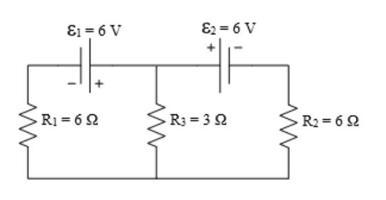Dua Sumber Tegangan Dan Tiga Hambatan Dirangkai Se