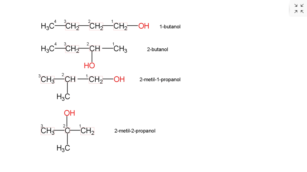 c4h10o Isomere