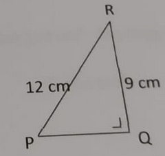 Perhatikan gambar di samping. Panjang PQ adalah..