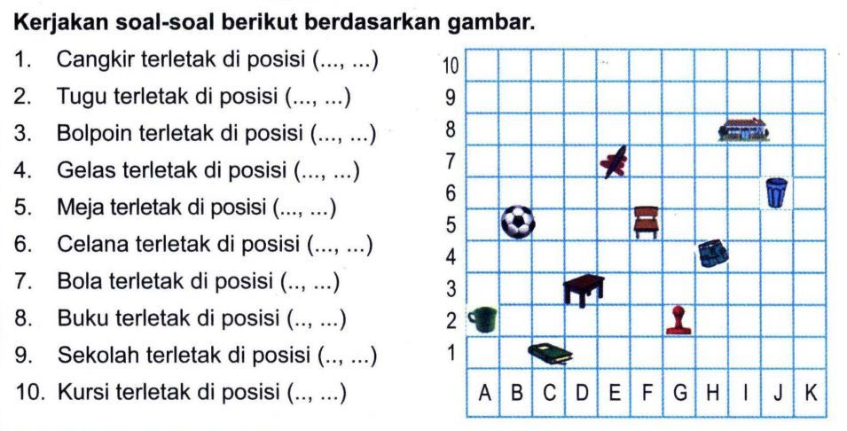 Kerjakan Soal-soal Berikut Berdasarkan Gambar. Can...