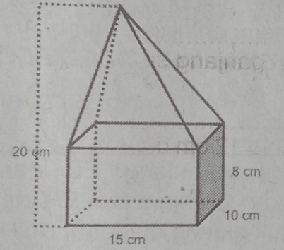 Perhatikan Gambar Di Bawah Ini. Tentukan Volume Ba...