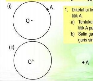 Diketahui Lingkaran Dengan Pusat O Dan Sebuah Titi...