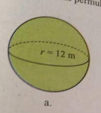 Tentukan Luas Permukaan Dan Volume Bangun Bola Ber...