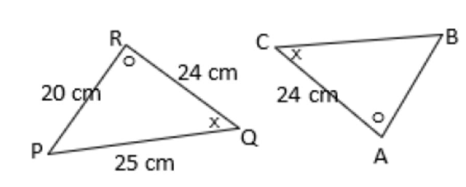 Perhatikan gambar berikut. Panjang sisi BC adalah