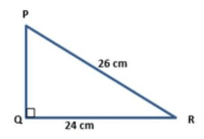 Perhatikan gambar berikut ini ! Panjang sisi PQ a...