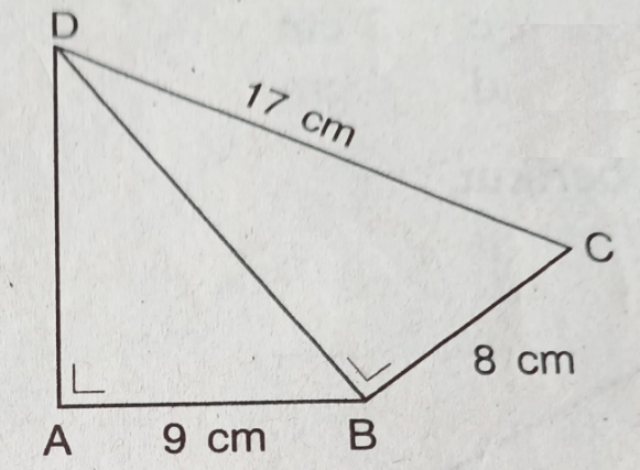 Perhatikan gambar berikut. Panjang sisi AD adalah...